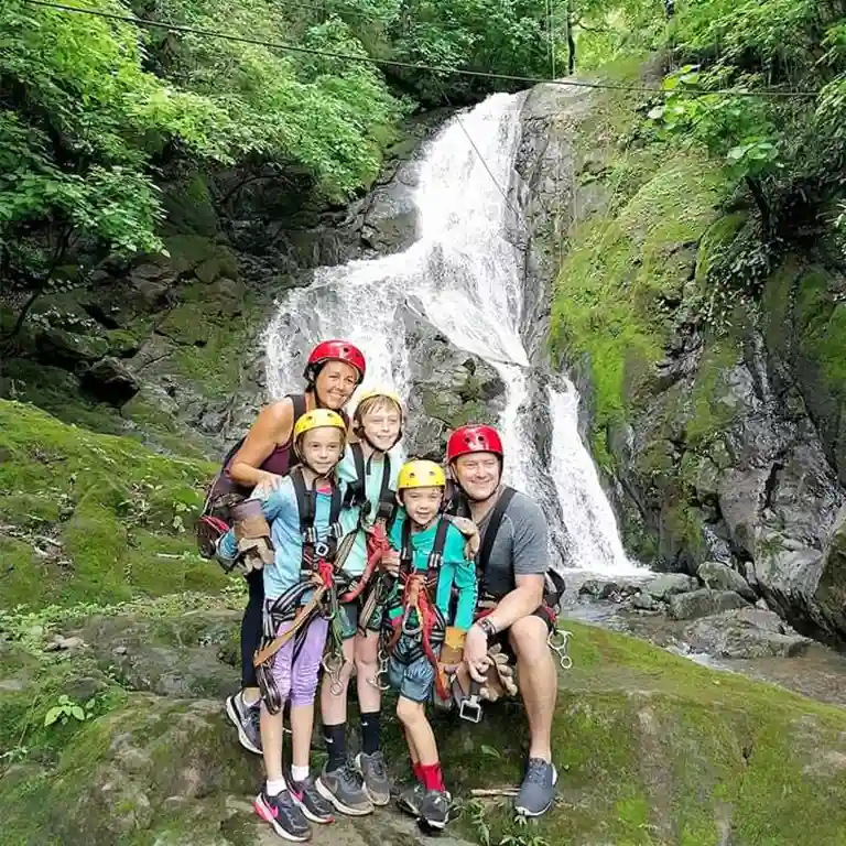 Waterfall Canopy tour  Family