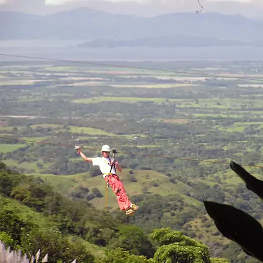 Superman zip line Tour Finca Daniel 04
