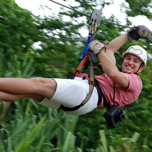 Superman zip line Tour Finca Daniel 07