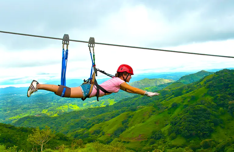 Superman_Finca-Daniel-Canopy768 Superman Zip Line over Waterfalls near San Jose